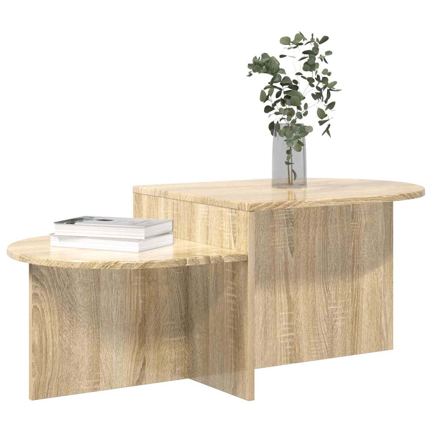 Coffee Table Sonoma Oak 100 x 50 x 40 cm Engineered Wood