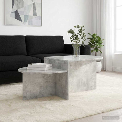 Coffee Table Concrete Grey 100 x 50 x 40 cm Engineered Wood
