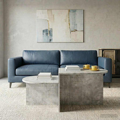 Coffee Table Concrete Grey 100 x 50 x 40 cm Engineered Wood