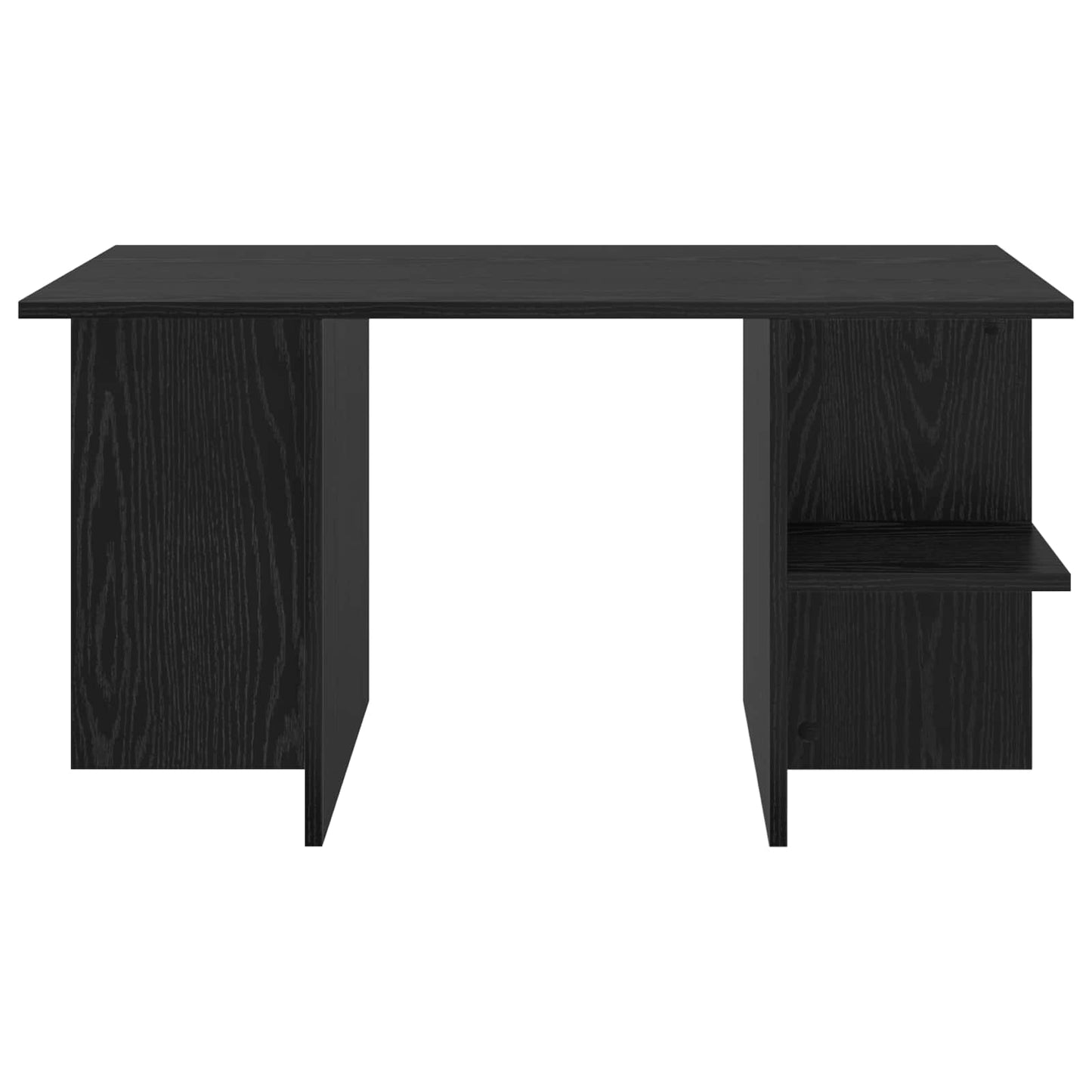 Coffee Table Black Oak 87 x 50 x 45 cm Engineered Wood