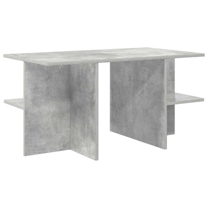 Coffee Table Concrete Grey 87 x 50 x 45 cm Engineered Wood