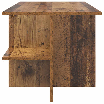 Coffee Table Old Wood 87 x 50 x 45 cm Engineered Wood