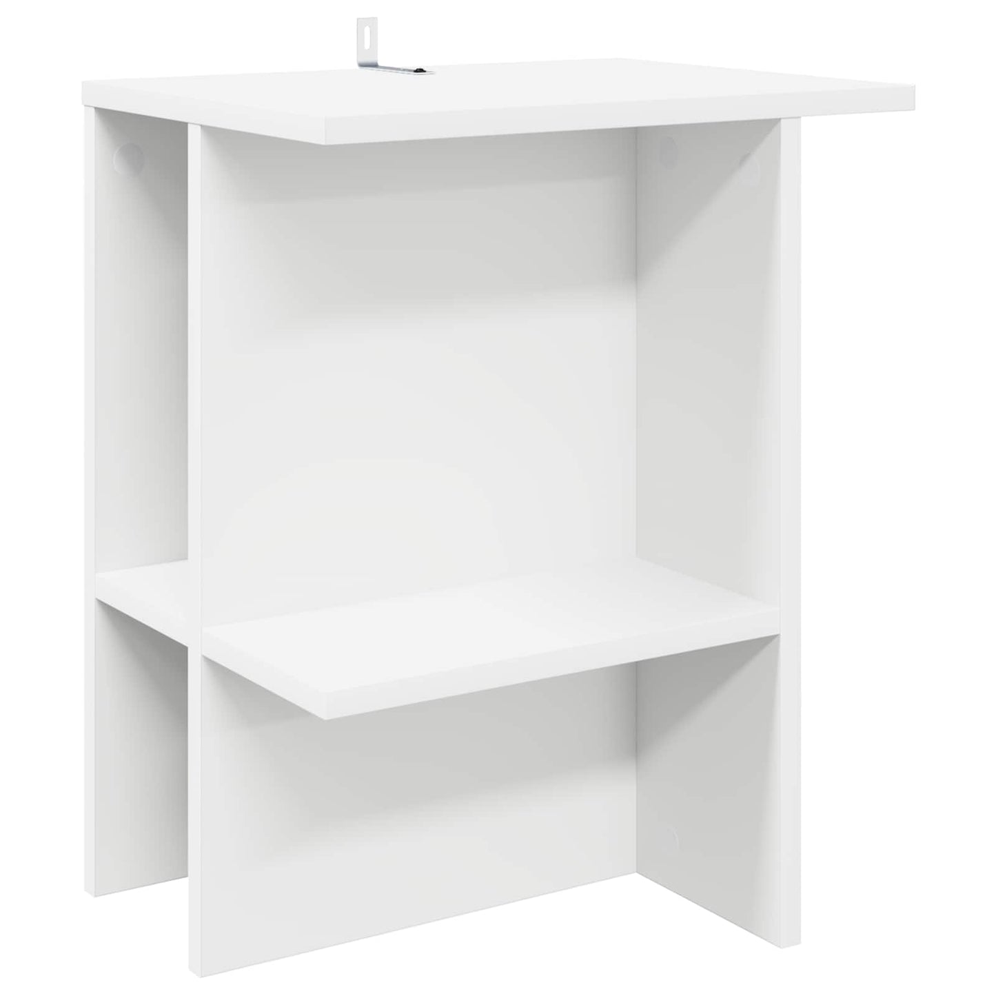 Coffee Table 2 pcs White 40 x 30 x 49 cm Engineered Wood