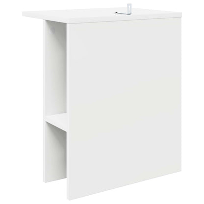 Coffee Table 2 pcs White 40 x 30 x 49 cm Engineered Wood
