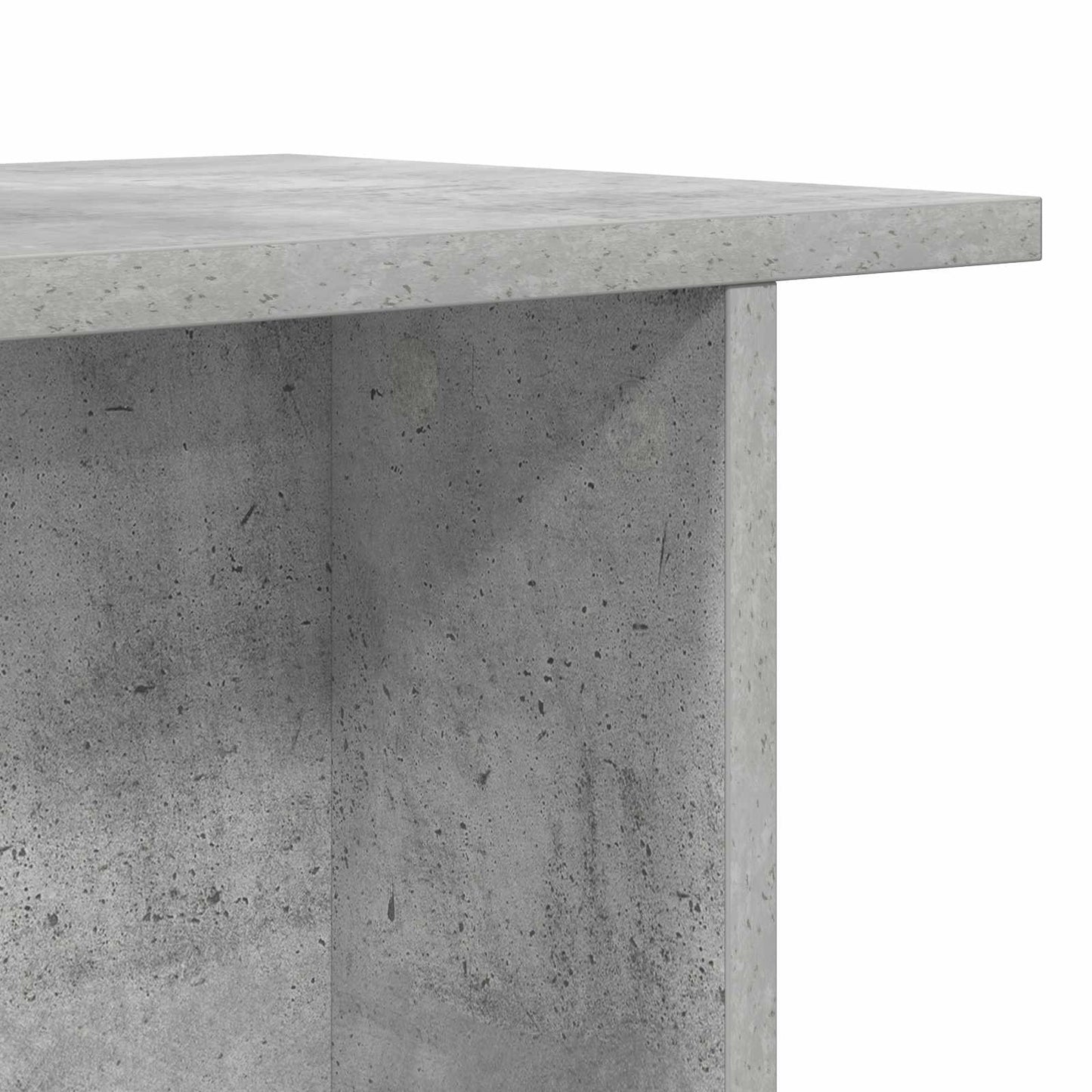 Coffee Table 2 pcs Concrete Grey 40 x 30 x 49 cm
