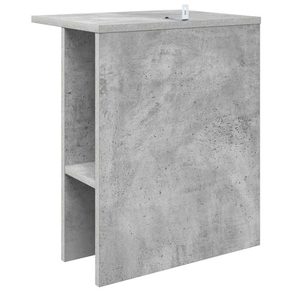 Coffee Table 2 pcs Concrete Grey 40 x 30 x 49 cm