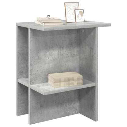 Coffee Table 2 pcs Concrete Grey 40 x 30 x 49 cm