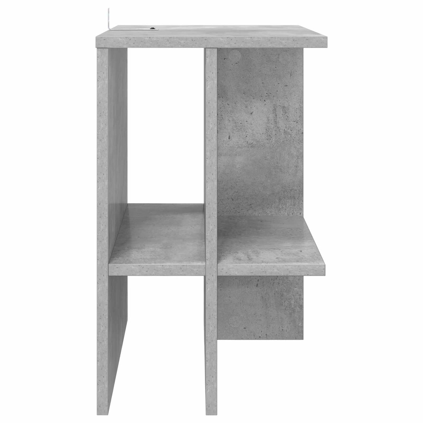 Coffee Table 2 pcs Concrete Grey 40 x 30 x 49 cm