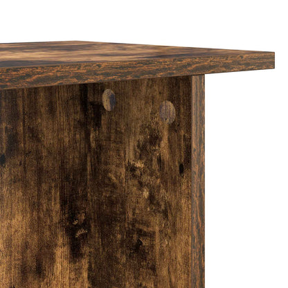 Coffee Table Smoked Oak 40 x 30 x 49 cm Engineered Wood