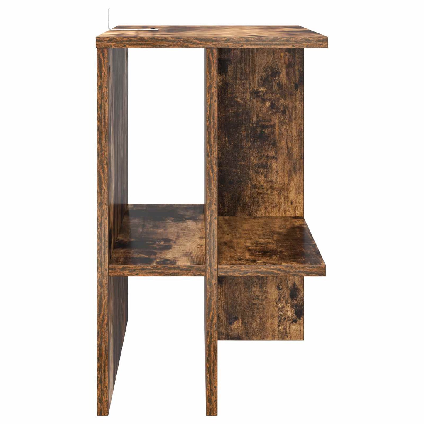 Coffee Table Smoked Oak 40 x 30 x 49 cm Engineered Wood