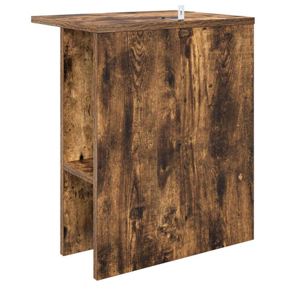 Coffee Table 2 pcs Smoked Oak 40 x 30 x 49 cm Engineered Wood