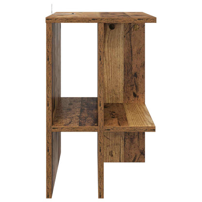 Coffee Table 2 pcs Old Wood 40 x 30 x 49 cm Engineered Wood