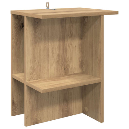 Coffee Table Artisan Oak 40 x 30 x 49 cm Engineered Wood