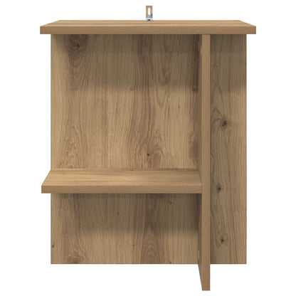 Coffee Table Artisan Oak 40 x 30 x 49 cm Engineered Wood