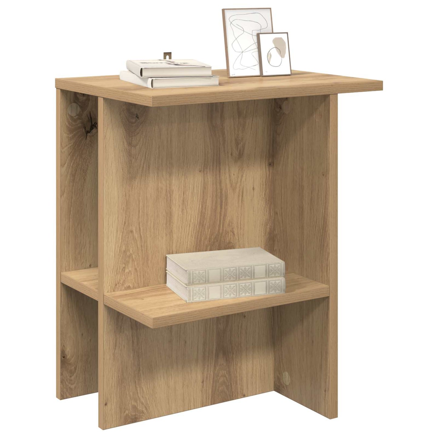 Coffee Table Artisan Oak 40 x 30 x 49 cm Engineered Wood