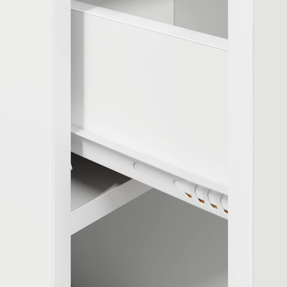 Bed Cabinet 2 pcs White 29 x 31.5 x 49 cm Engineered Wood