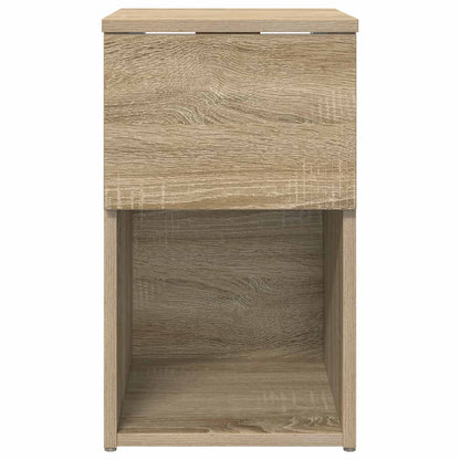 Bed Cabinet Sonoma Oak 29 x 31.5 x 49 cm Engineered Wood