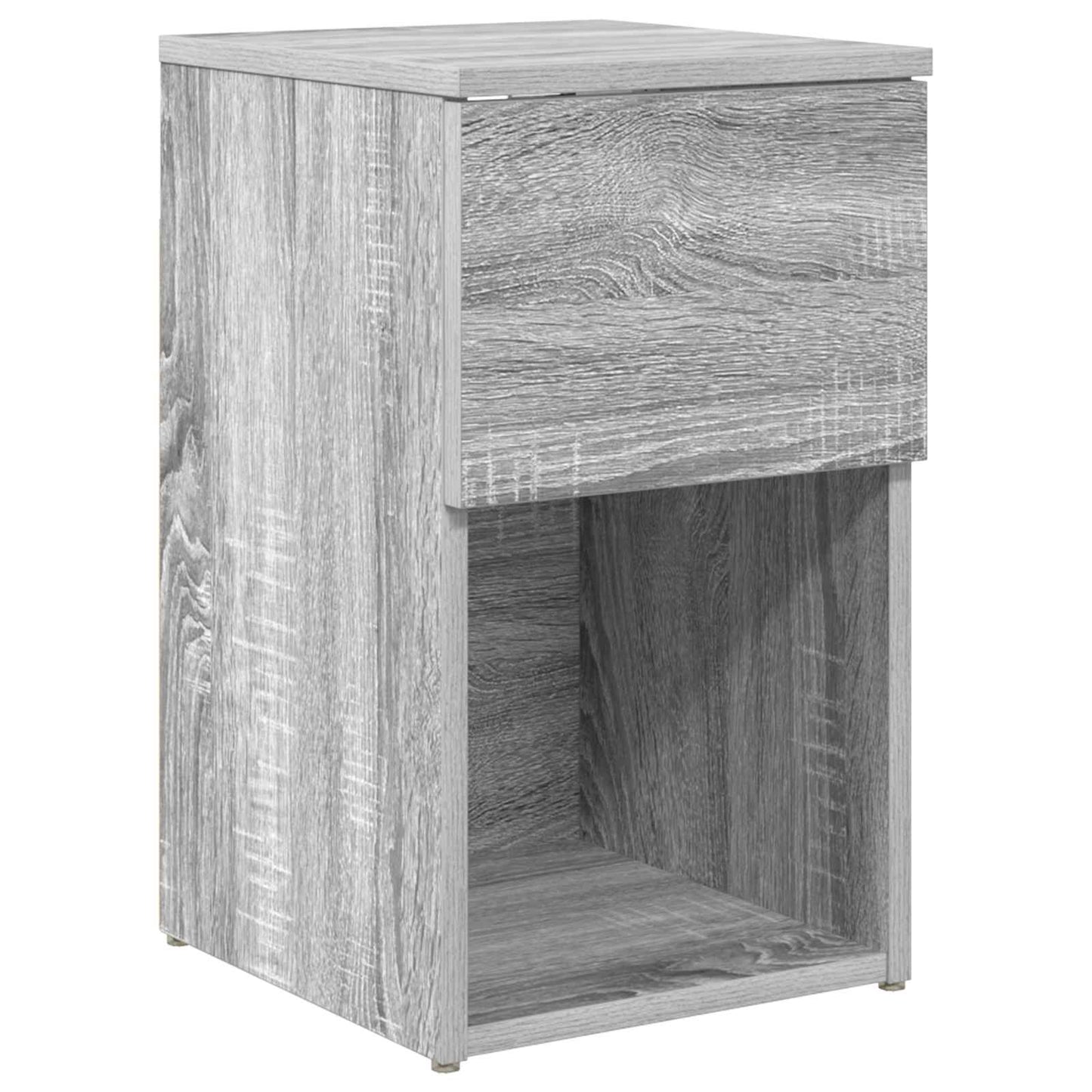 Bed Cabinet 2 pcs Grey Sonoma 29 x 31.5 x 49 cm Engineered Wood