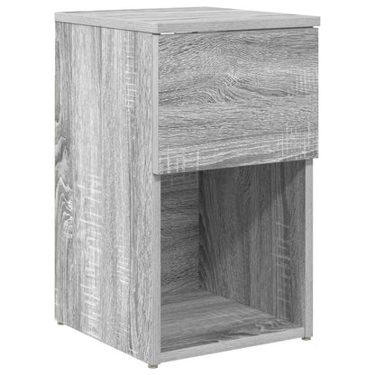 Bed Cabinet 2 pcs Grey Sonoma 29 x 31.5 x 49 cm Engineered Wood