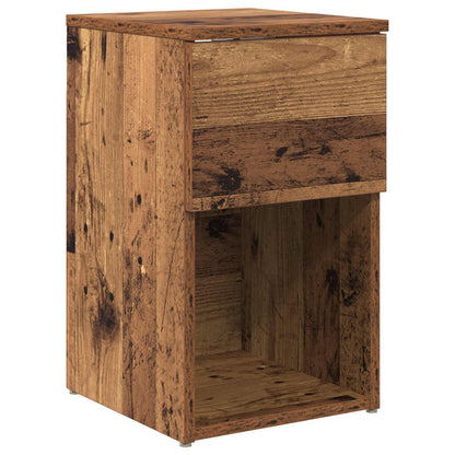Bed Cabinet Old Wood 29 x 31.5 x 49 cm Engineered Wood