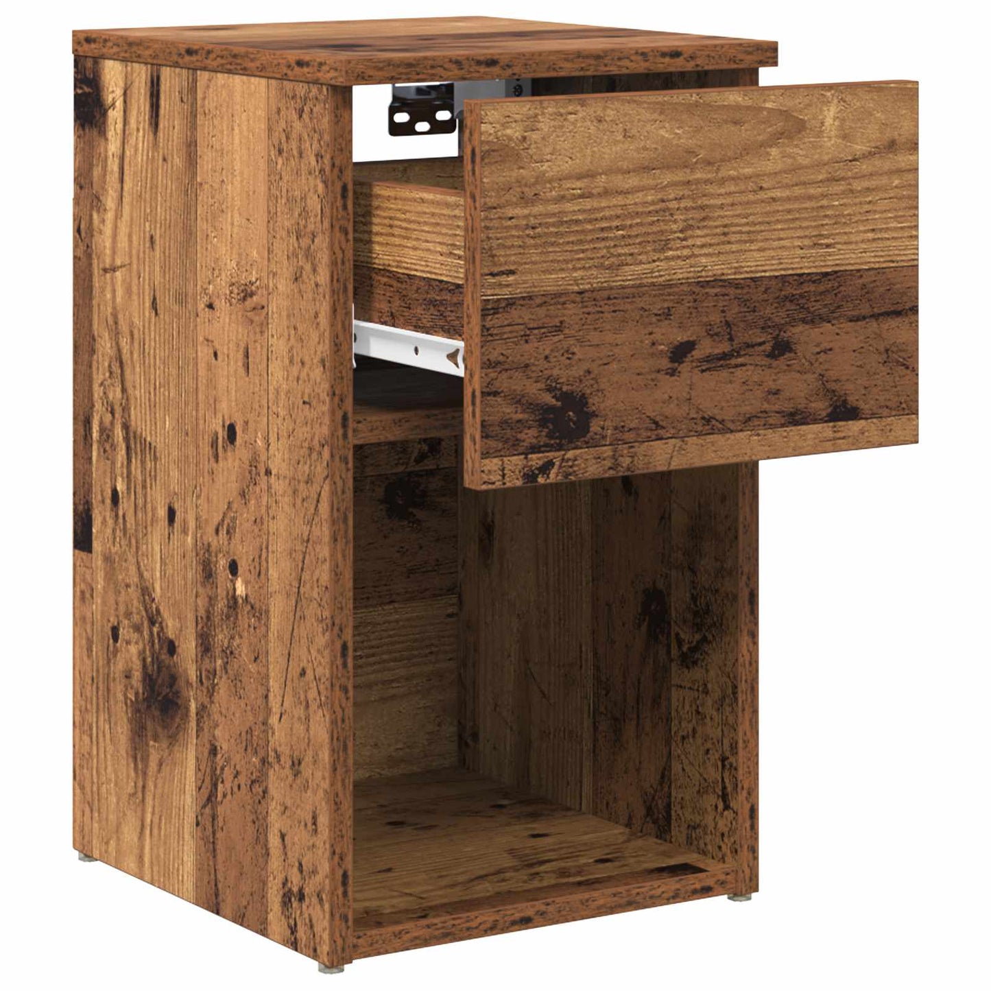 Bed Cabinet Old Wood 29 x 31.5 x 49 cm Engineered Wood