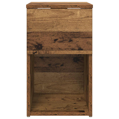 Bed Cabinet Old Wood 29 x 31.5 x 49 cm Engineered Wood