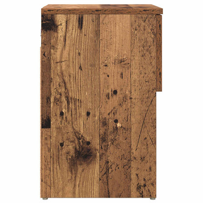 Bed Cabinet Old Wood 29 x 31.5 x 49 cm Engineered Wood