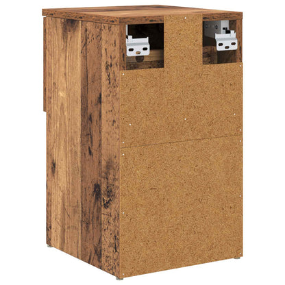 Bed Cabinet 2 pcs Old Wood 29 x 31.5 x 49 cm Engineered Wood