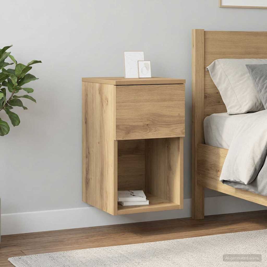Bed Cabinet Artisan Oak 29 x 31.5 x 49 cm Engineered Wood