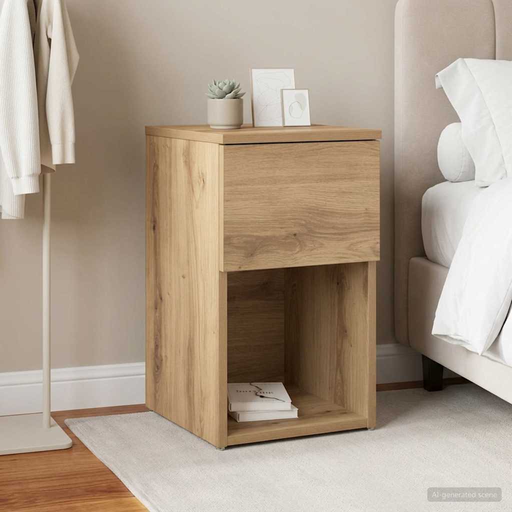 Bed Cabinet Artisan Oak 29 x 31.5 x 49 cm Engineered Wood