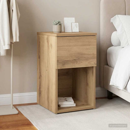 Bed Cabinet Artisan Oak 29 x 31.5 x 49 cm Engineered Wood