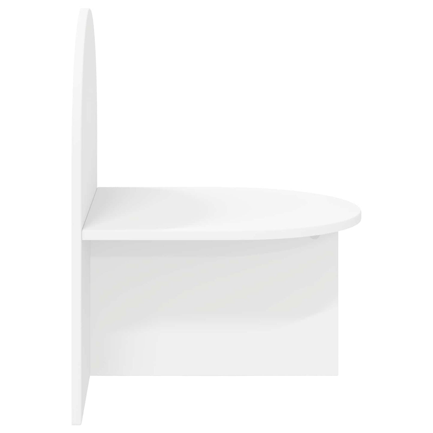 Bedside Table 2 pcs White 48 x 49 x 65 cm Engineered Wood