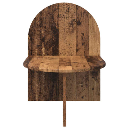 Bedside Table Old Wood 48 x 49 x 65 cm Engineered Wood