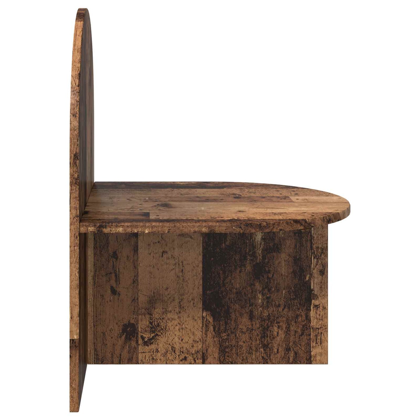 Bedside Table Old Wood 48 x 49 x 65 cm Engineered Wood