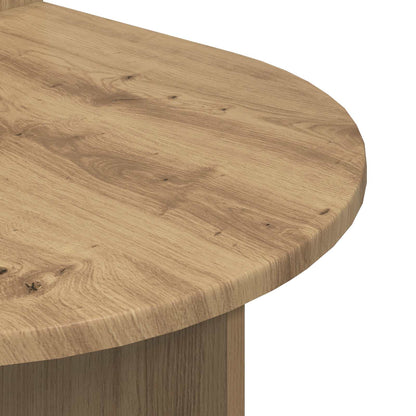 Bedside Table 2 pcs Artisan Oak 48 x 49 x 65 cm Engineered Wood