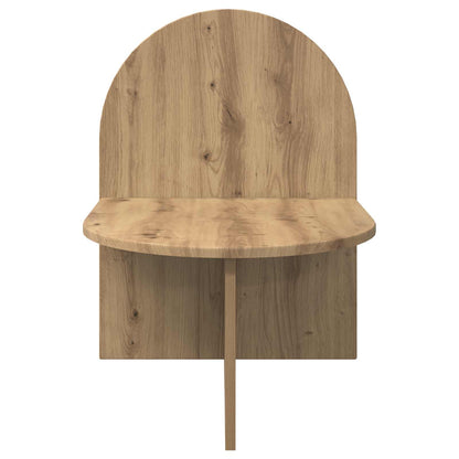 Bedside Table 2 pcs Artisan Oak 48 x 49 x 65 cm Engineered Wood
