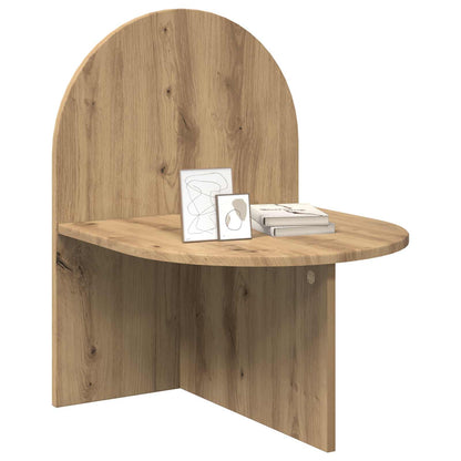 Bedside Table 2 pcs Artisan Oak 48 x 49 x 65 cm Engineered Wood