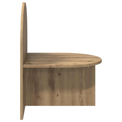 Bedside Table 2 pcs Artisan Oak 48 x 49 x 65 cm Engineered Wood