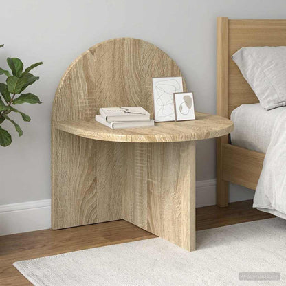 Bedside Table 2 pcs Sonoma Oak 40 x 35.5 x 45.5 cm
