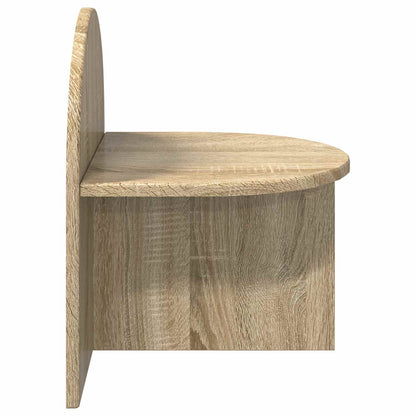 Bedside Table 2 pcs Sonoma Oak 40 x 35.5 x 45.5 cm