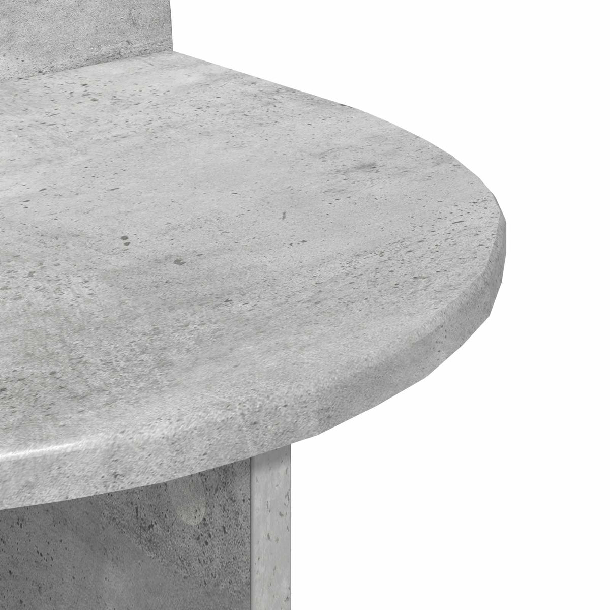 Bedside Table Concrete Grey 40 x 35.5 x 45.5 cm Engineered Wood