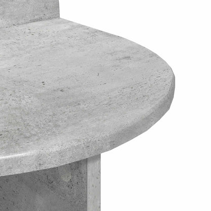 Bedside Table Concrete Grey 40 x 35.5 x 45.5 cm Engineered Wood