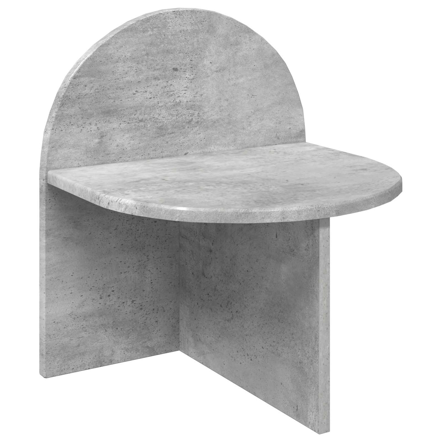 Bedside Table Concrete Grey 40 x 35.5 x 45.5 cm Engineered Wood