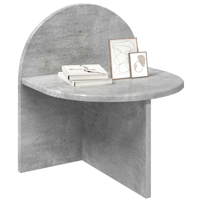 Bedside Table Concrete Grey 40 x 35.5 x 45.5 cm Engineered Wood