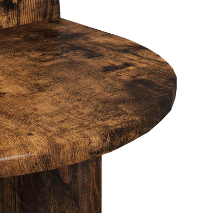 Bedside Table 2 pcs Smoked Oak 40 x 35.5 x 45.5 cm