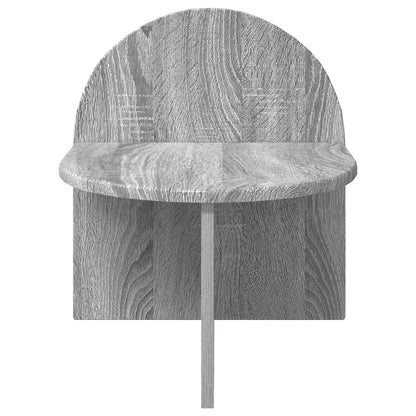 Bedside Table Grey Sonoma 40 x 35.5 x 45.5 cm Engineered Wood