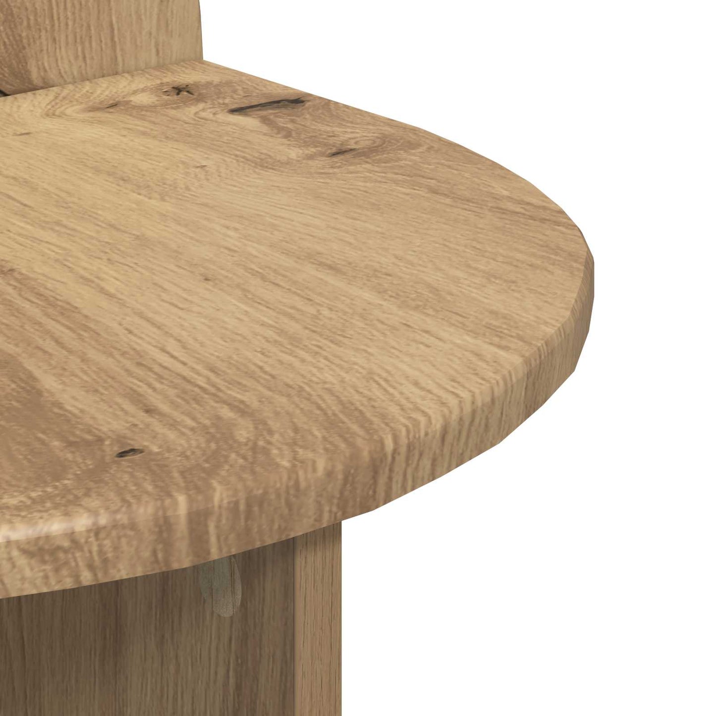 Bedside Table Artisan Oak 40 x 35.5 x 45.5 cm Engineered Wood