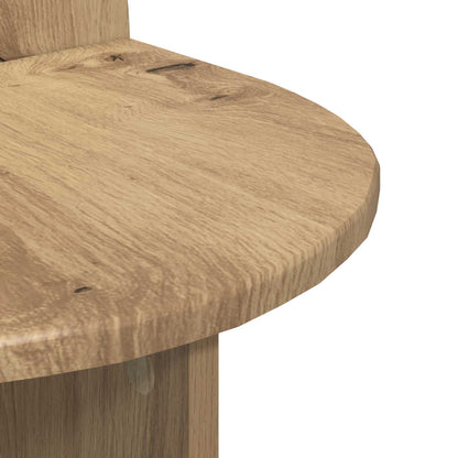 Bedside Table Artisan Oak 40 x 35.5 x 45.5 cm Engineered Wood