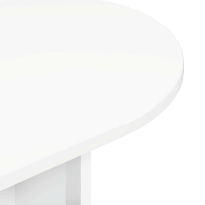 Console Table White 100 x 39.5 x 75 cm Engineered Wood