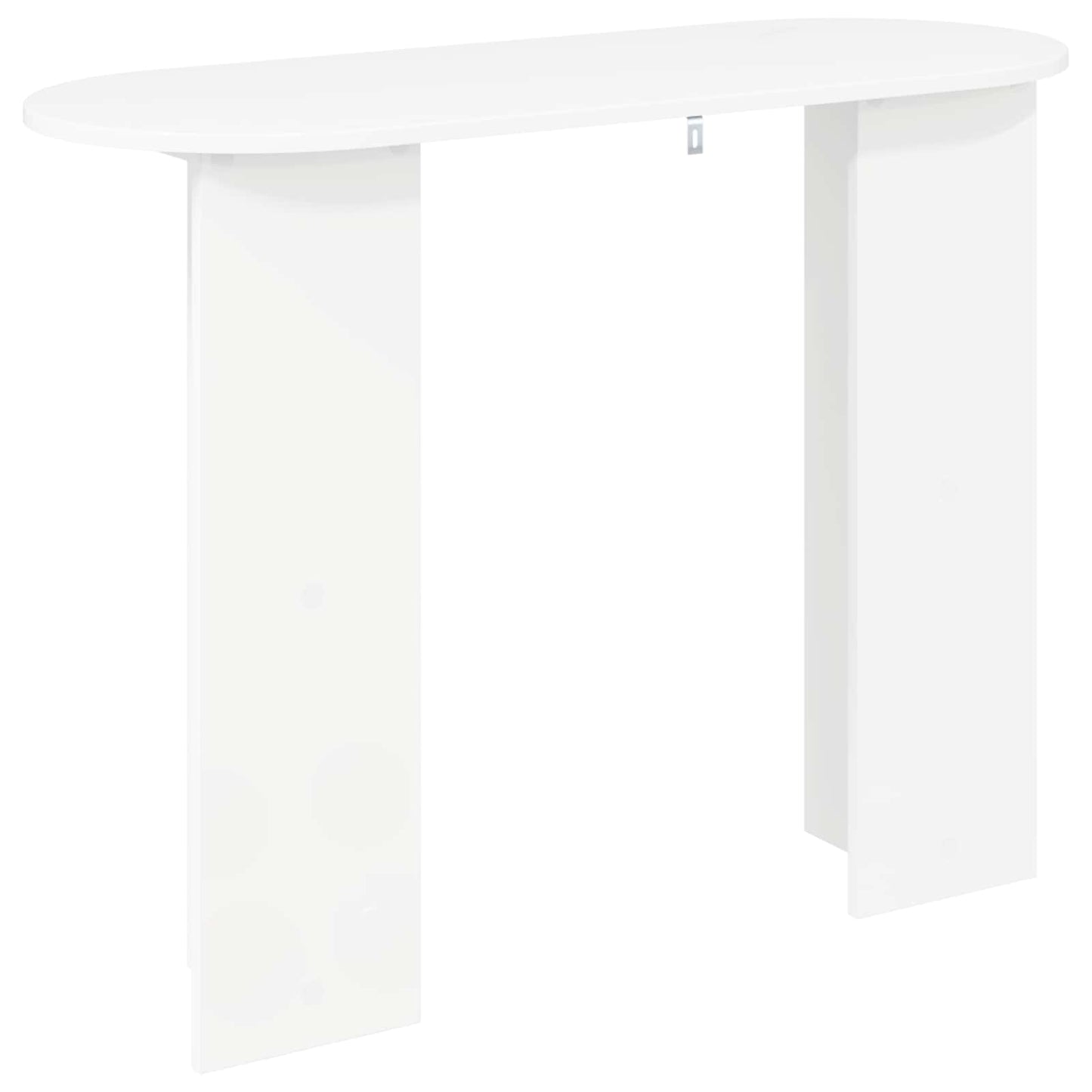 Console Table White 100 x 39.5 x 75 cm Engineered Wood